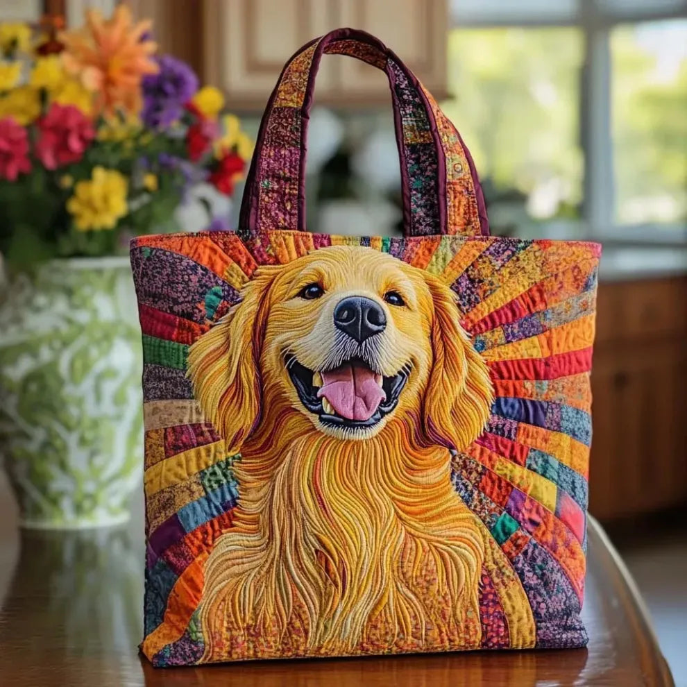 Golden | Bolso Acolchado Artesanal de Uso Diario