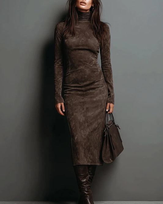 Monique | Elegante vestido midi ajustado