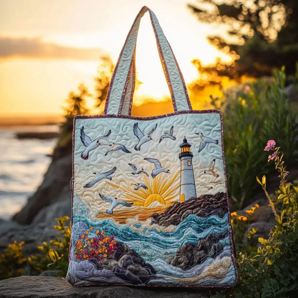 Seaside Light | Bolso Acolchado Artesanal de Uso Diario