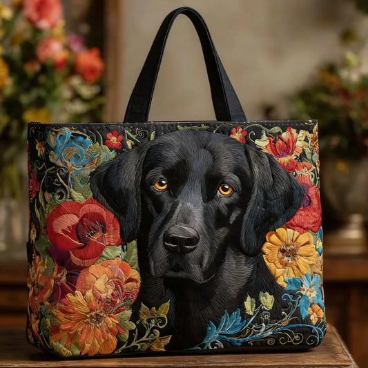 Bloom Nocturno | Bolso Acolchado Artesanal