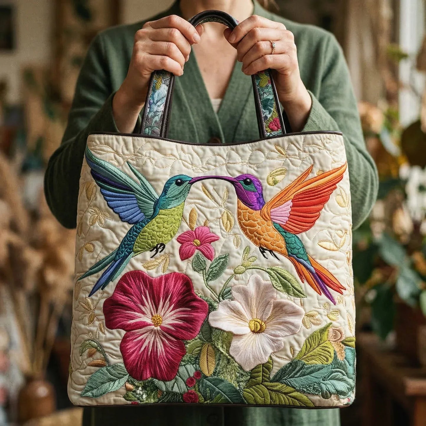 Nadia | Bolso Acolchado Artesanal