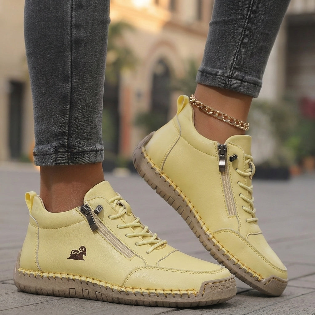 Mila | Zapatillas ortopédicas cómodas con cremallera